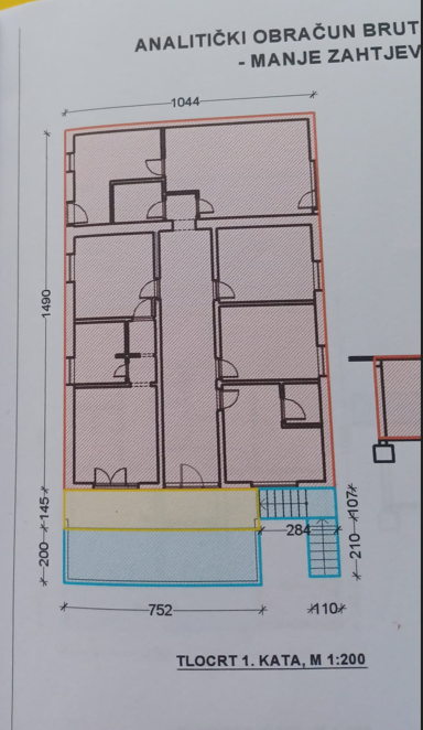 APARTMENT HOUSE 2. ROW TO THE SEA