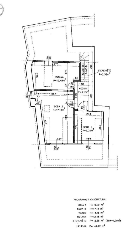 THREE STOREY APARTMENT, SPLIT CENTER