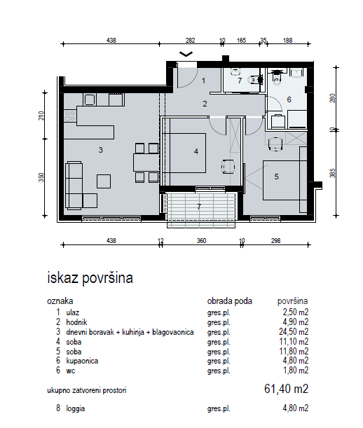 APPARTMENT IN OMIS